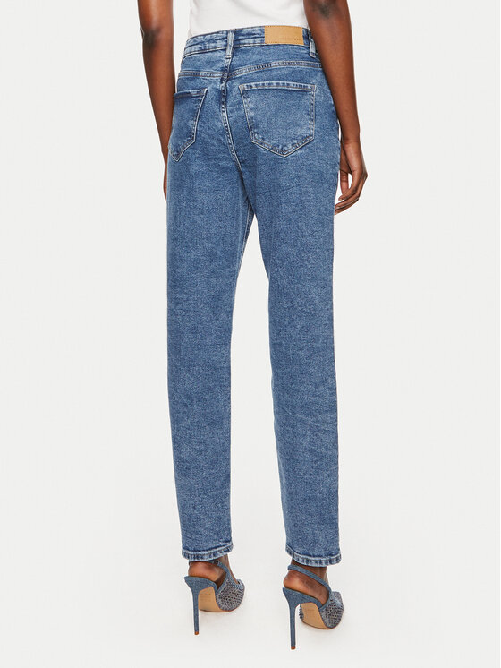 Noisy May Noisy May Džinsai Daisy 27031099 Mėlyna Mom Fit