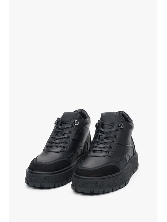 Estro Estro Μποτάκια ER00118590 Μαύρο