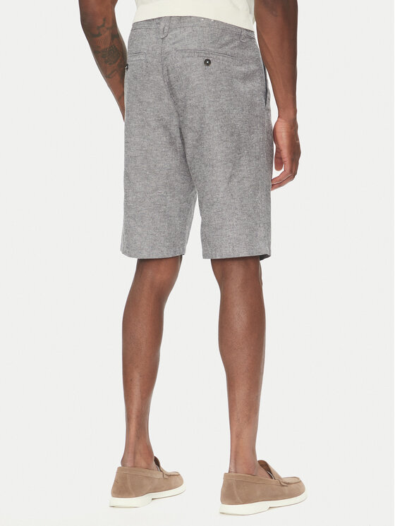 Tom Tailor Tom Tailor Szorty materiałowe 1044712 Szary Slim Fit
