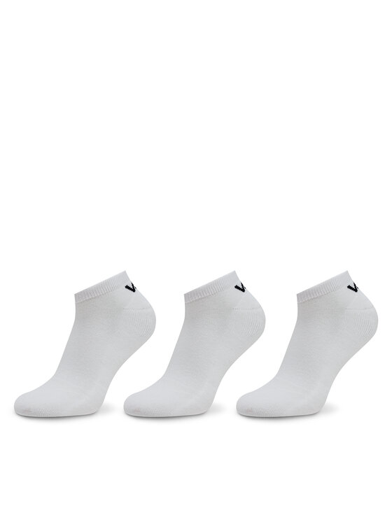 Vans Set di 3 paia di calzini corti da uomo Classic Low VN000XS8WHT Bianco, taglia : 42_5_47