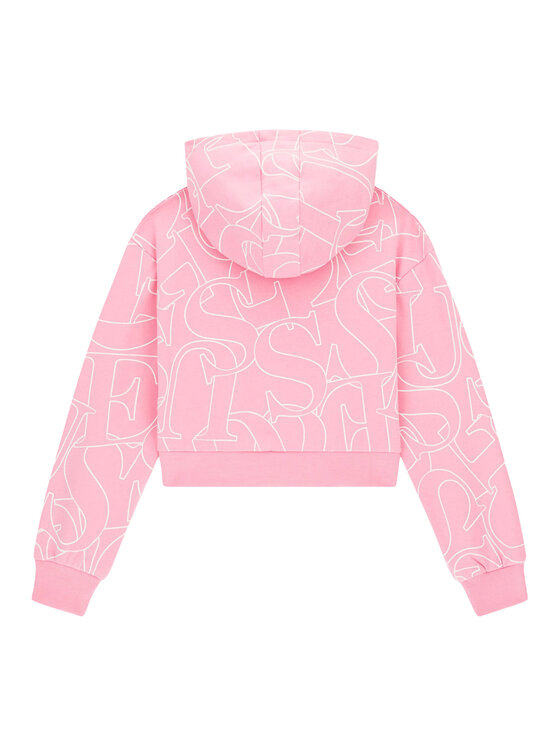 Guess Guess Bluza J6YQ10 K3908 Różowy Regular Fit