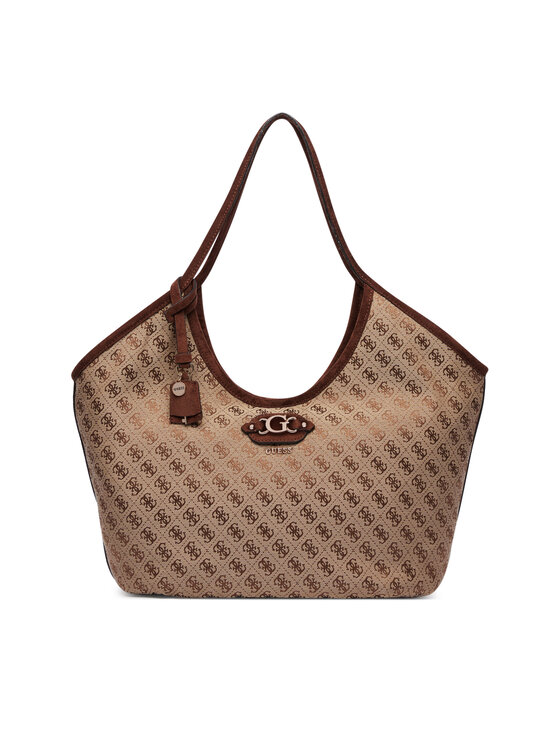 Guess Guess Táska Samantha HWJG23 13230 Világosbarna