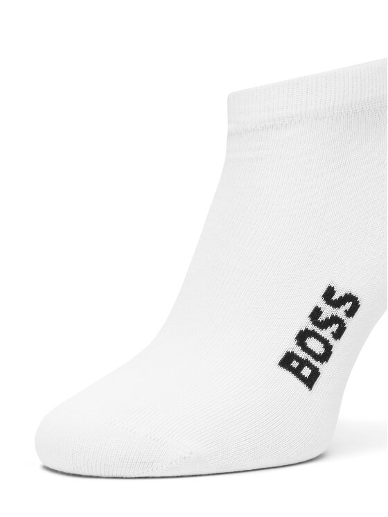 BOSS BOSS 2er-Set niedrige Damensocken 50502054 Weiß