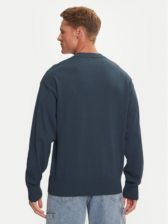 Jack&Jones Jack&Jones Pulover Collective 12251556 Mornarsko modra Relaxed Fit