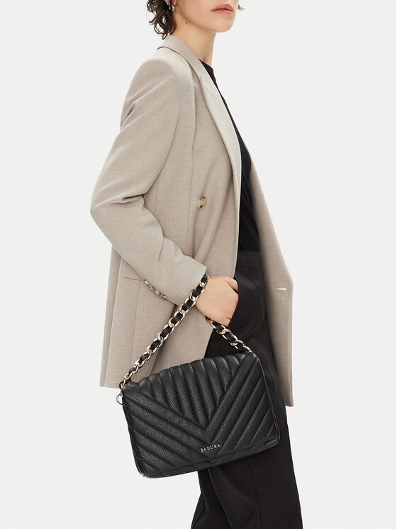 Badura Badura Handtasche C-ADALE-XCH003 Schwarz