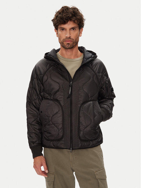 C.P. Company C.P. Company Μπουφάν μεταβατικό 19CMOW047A 110158A Μαύρο Regular Fit