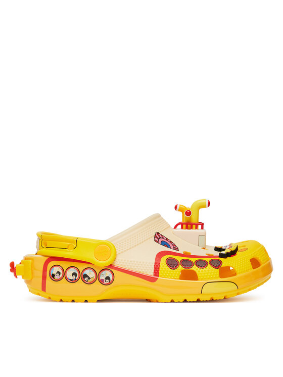 Şlapi Crocs Beatles Ylw Sb Cls Clg 210893 Colorat