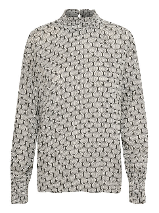 Kaffe Kaffe Blusa Sillo Amber 10507193 Bianco Regular Fit