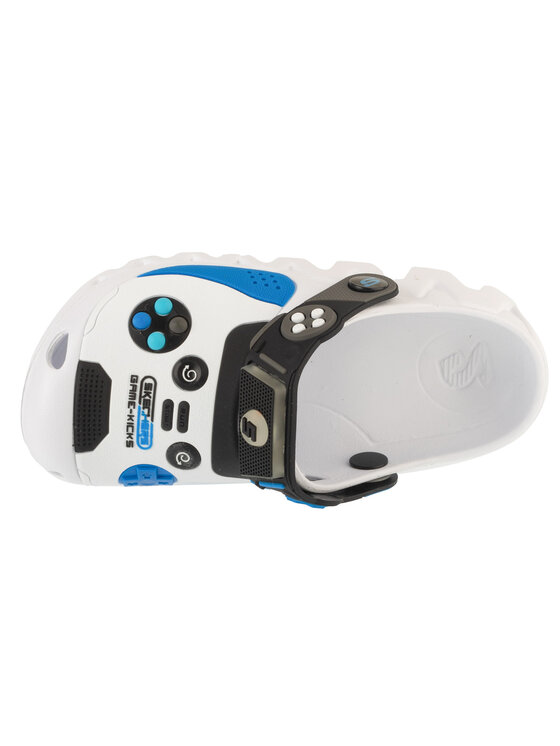 Skechers Skechers Ciabatte Foamies: Zaggle - Hydro-Pointz Bianco