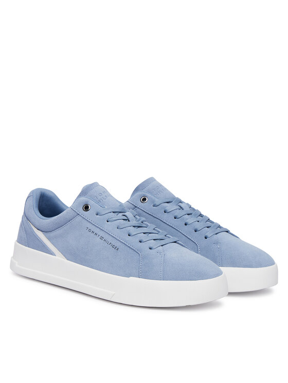 Tommy Hilfiger Tommy Hilfiger Sneakers Th Court Premium Suede FM0FM05880 Blu