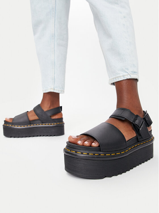 Dr. Martens Dr. Martens Sandale Voss Quad 26725001 Negru
