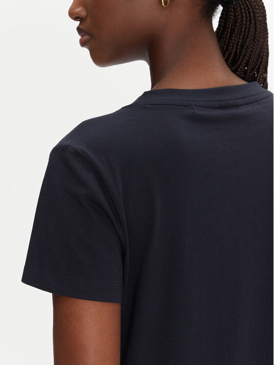 BOSS BOSS Tricou C_Esogo_Hw 50554015 Bleumarin Regular Fit