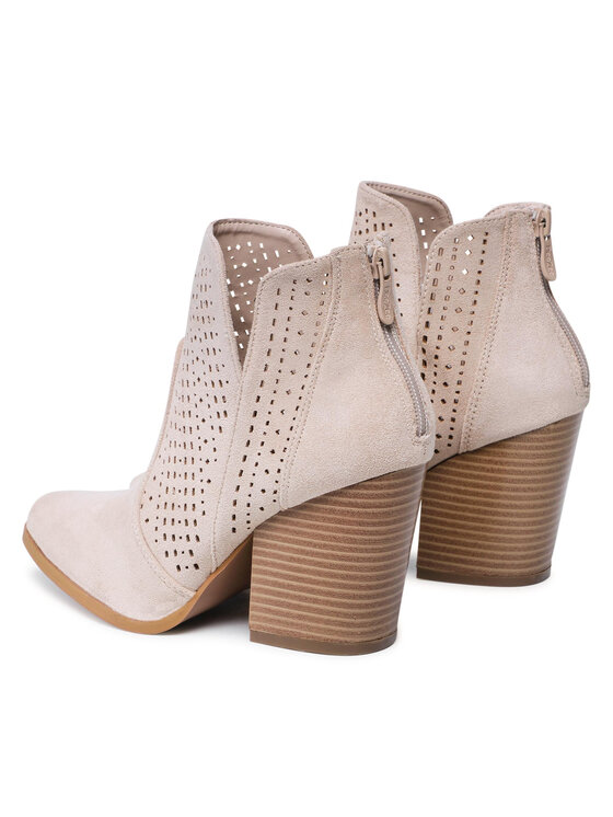 DeeZee DeeZee Botki WS170608-02 Beżowy