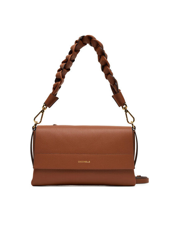 Coccinelle Coccinelle Дамска чанта M50 Boheme Grana Double E1 M50 12 01 01 Кафяв
