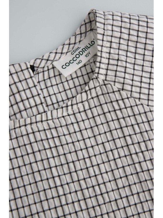 Coccodrillo Coccodrillo Sukienka codzienna WC5128202DGJ-019 Szary Regular Fit