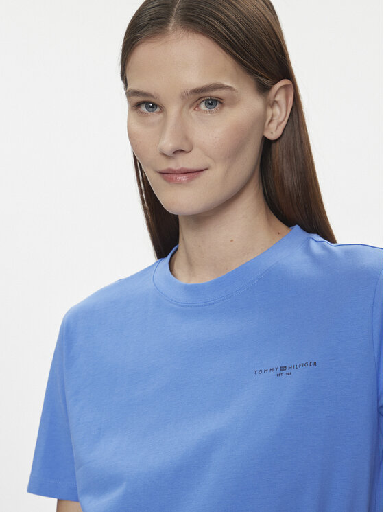 Tommy Hilfiger Tommy Hilfiger Hétköznapi ruha 1985 WW0WW40734 Kék Regular Fit
