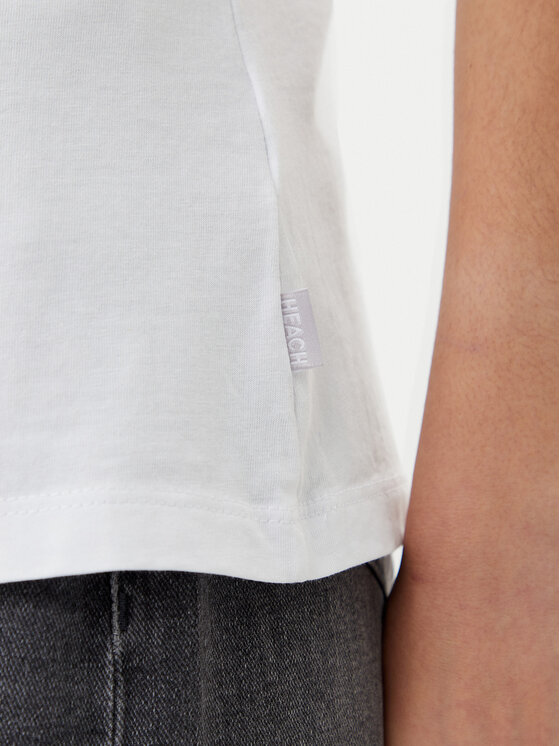 Silvian Heach Silvian Heach Póló GPP25070TS Fehér Regular Fit