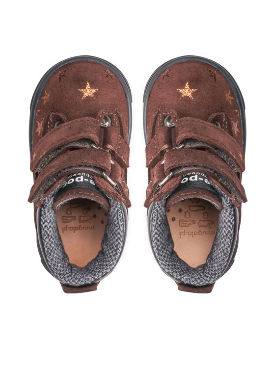 Mrugała Mrugała Schnürschuhe Janiu 6104/2-03 Braun