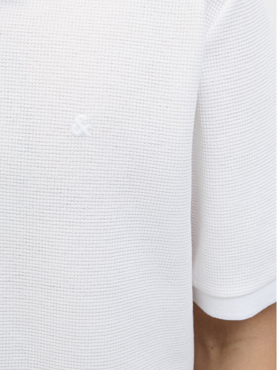 Jack & Jones Jack & Jones Tricou polo Austin 12279177 Alb Regular Fit