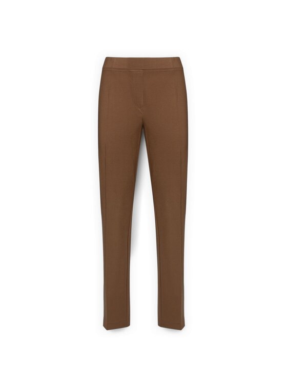 Elena Mirò Elena Mirò Pantaloni di tessuto P813Z100130N022 Marrone Regular Fit
