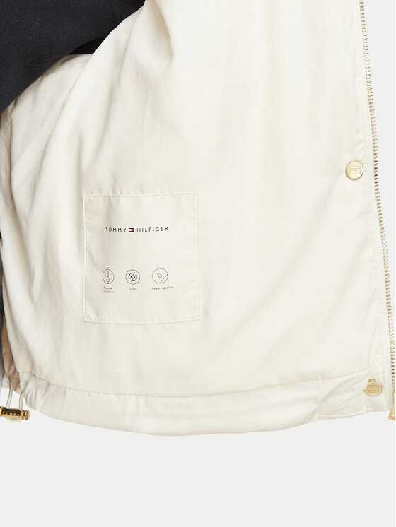 Tommy Hilfiger Tommy Hilfiger Ujjatlan WW0WW49860 Krém Regular Fit