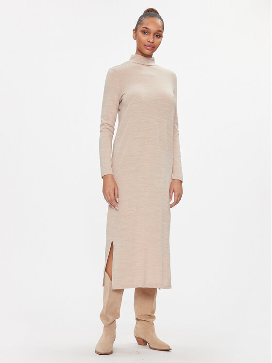 Vero Moda Vero Moda Kootud kleit 10293849 Ekrüüvärv Regular Fit