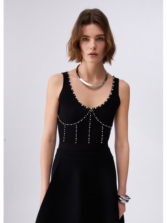 Liu Jo Liu Jo Maglione PA6016MS99EC3912 Nero Regular Fit