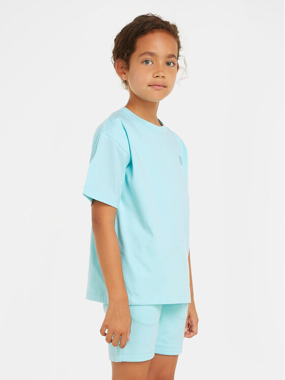 Calvin Klein Jeans Calvin Klein Jeans Tričko Mono Mini Badge IU0IU00580 D Modrá Regular Fit