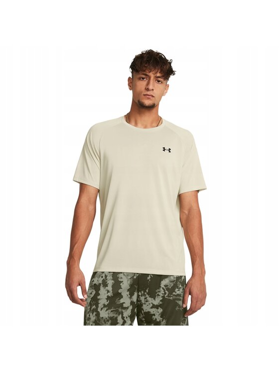 Under Armour Under Armour Koszulka techniczna 1326413-273- Kremowy Regular Fit