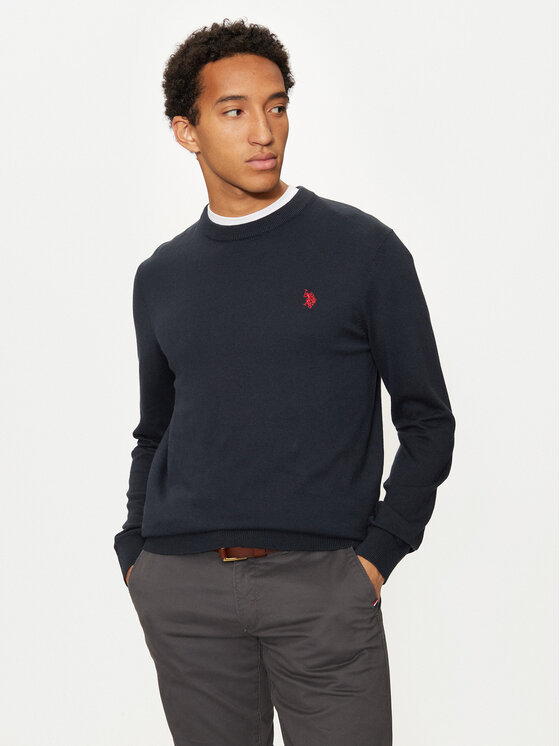 U.S. Polo Assn. U.S. Polo Assn. Megztinis MUP2961 Tamsiai mėlyna Regular Fit