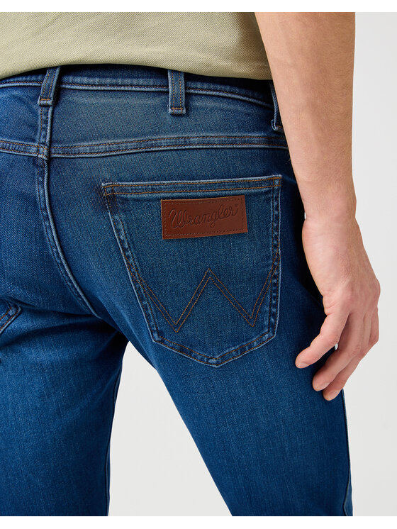 Wrangler Wrangler Jeansy BRYSON Niebieski Slim Fit