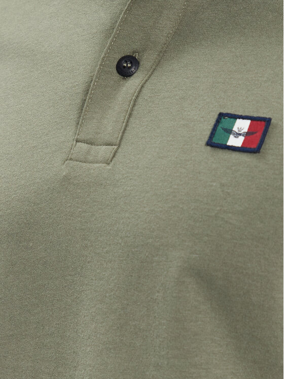 Aeronautica Militare Aeronautica Militare Polo 231PO1685J602 Zelena Regular Fit