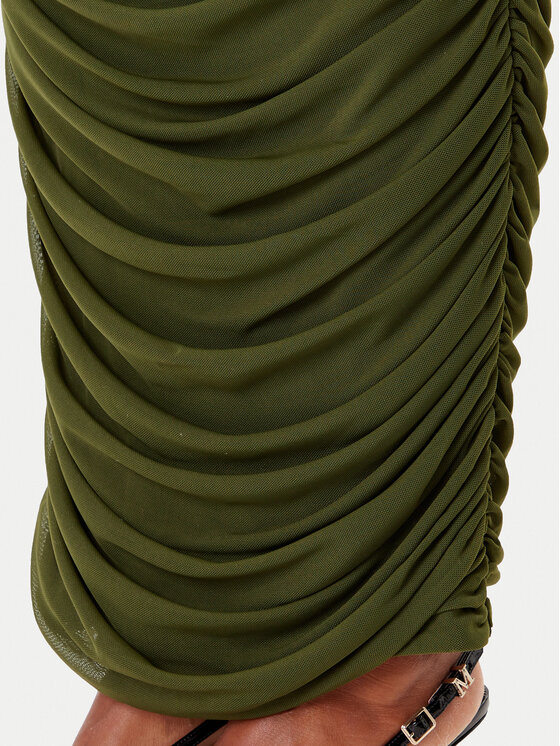 Bardot Bardot Koktejlové šaty Aliyah 60119DB Khaki Regular Fit
