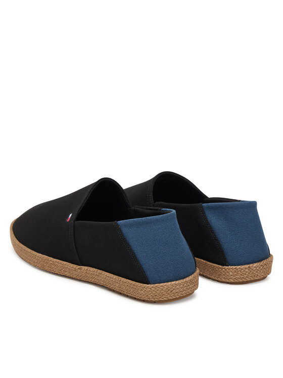 Tommy Hilfiger Tommy Hilfiger Espadrile Core FM0FM05792 Crna
