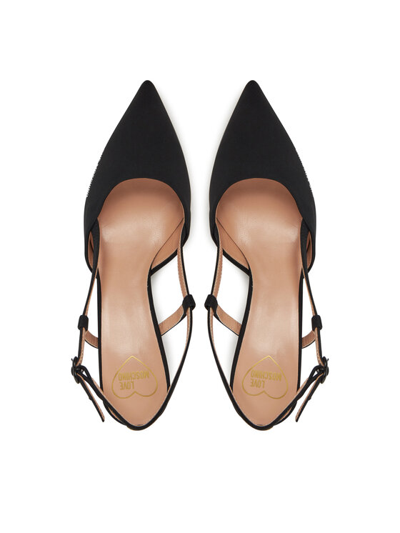 LOVE MOSCHINO LOVE MOSCHINO Lodičky JA10627G0MIMX000 Čierna