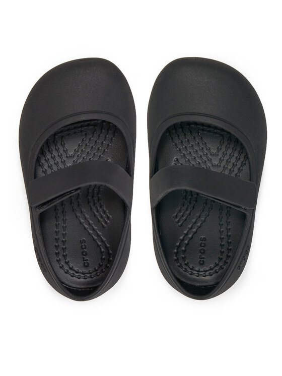 Crocs Crocs Baleríny Brooklyn Mary Jane Flat T 209430 Čierna