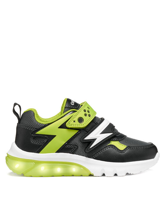 Geox Geox Сникърси J Ciberdron Boy J66LBB 0BC14 C0802 S Черен