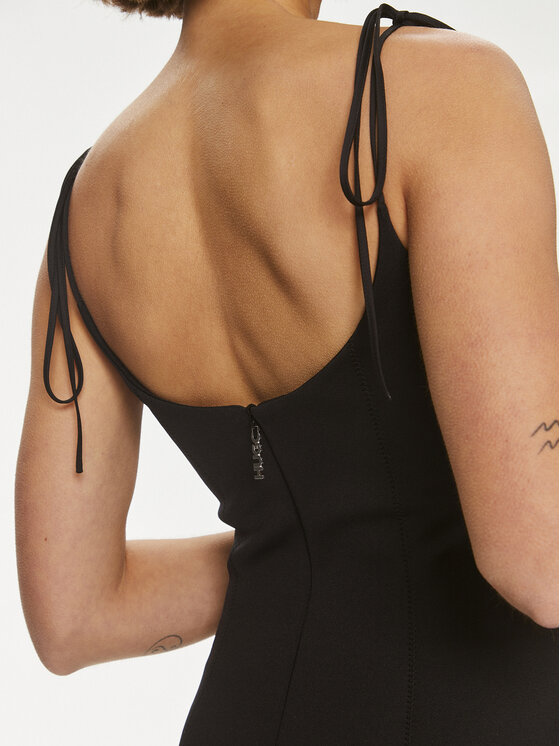 HUGO Hugo Ежедневна рокля Kamuran 50510426 Черен Regular Fit
