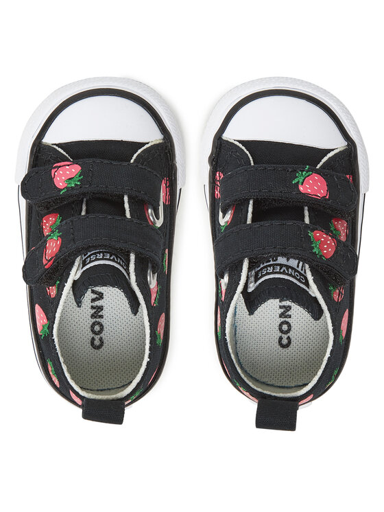 Converse Converse Кеди Chuck Taylor All Star Strawberries Easy-On A14929C Чорний