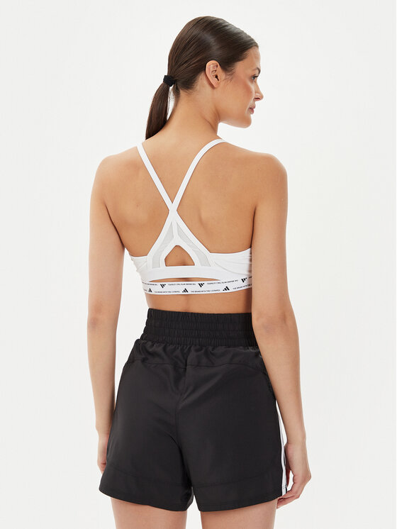 adidas adidas Reggiseno sportivo Aeroreact Training IU1716 Bianco