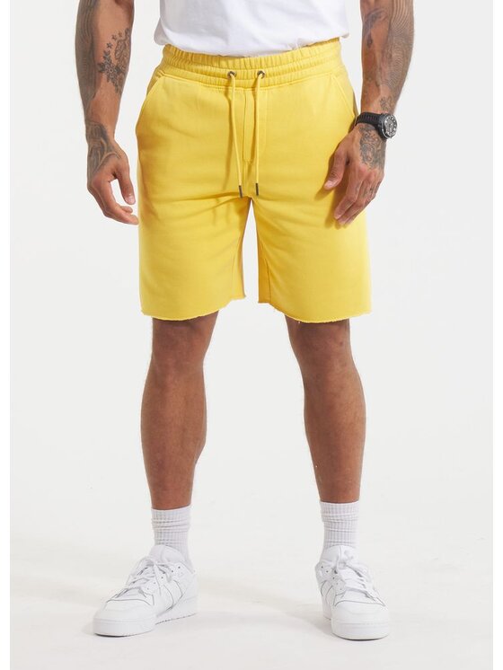 PITBULL PITBULL Szorty sportowe Szorty dresowe Lancaster II 3XL Żółty Regular Fit