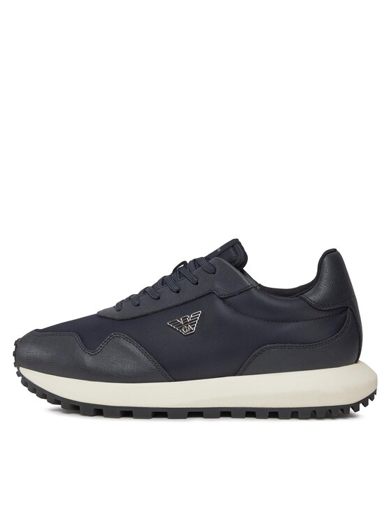 Emporio Armani Emporio Armani Sneakersy X4X630 XN877 N151 Granatowy
