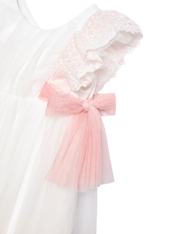 Abel & Lula Abel & Lula Elegantes Kleid 5006 Weiß Regular Fit