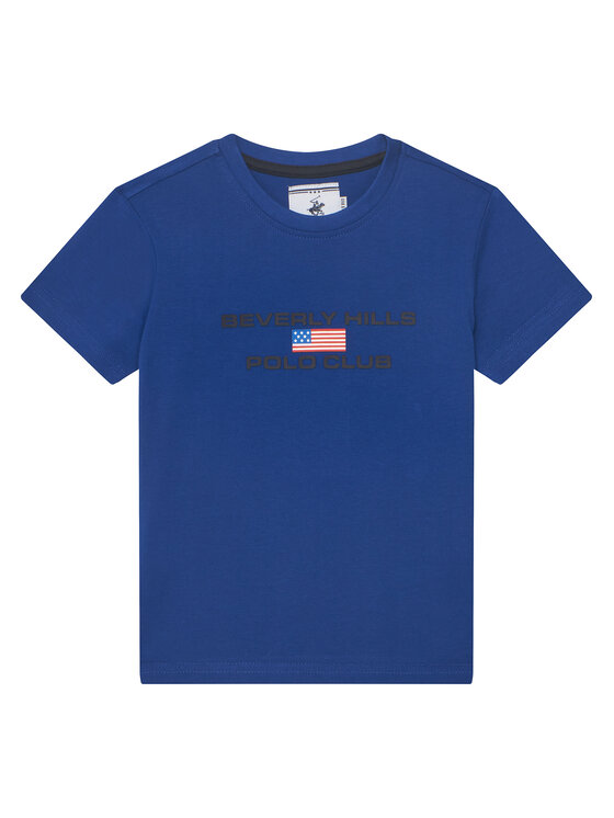 Beverly Hills Polo Club Beverly Hills Polo Club Póló P-SS26B-TS0132 Kék Regular Fit