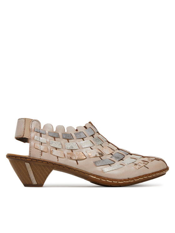 Rieker Pantofi pumps CEO-46778-64 Bej