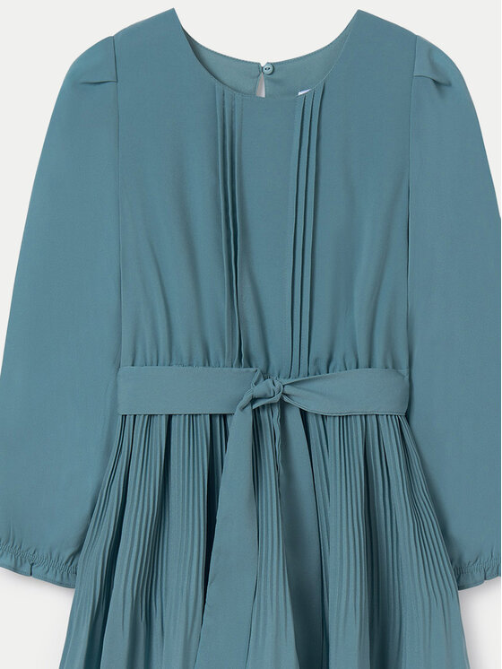Mayoral Mayoral Elegáns ruha 7979 Zöld Regular Fit
