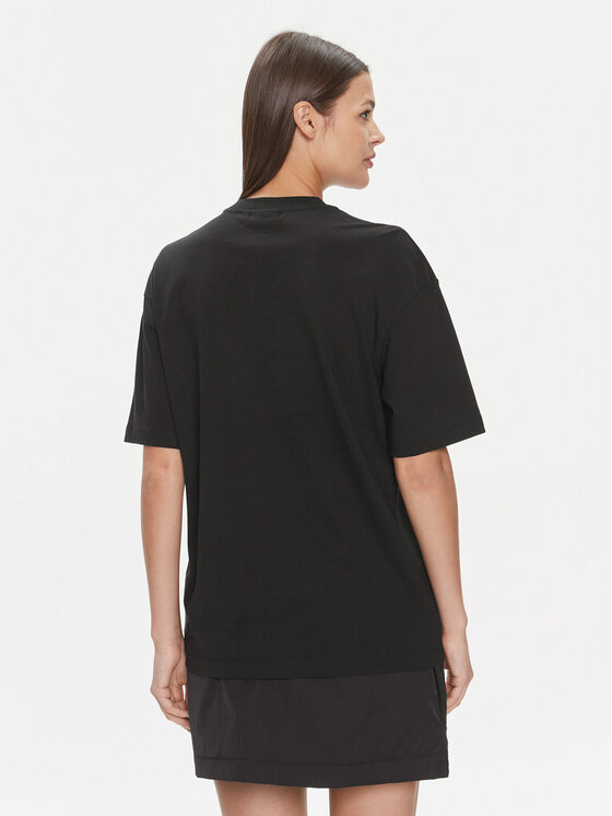 Calvin Klein T-Shirt Fit Schwarz Regular Hero Shirt T K20K206778 Logo Oversized