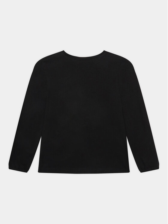 Coccodrillo Coccodrillo Bluse ZC3143101BAG Schwarz Regular Fit