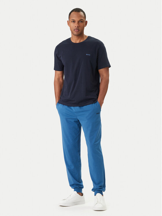 BOSS BOSS T-shirt Mix&Match 50515312 Blu scuro Regular Fit