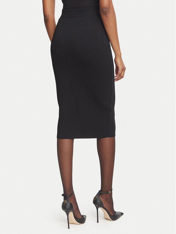 Elisabetta Franchi Elisabetta Franchi Gonna a matita GK-28B-66E2-V440 Nero Slim Fit